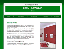 Tablet Screenshot of ekrot-pawlak.de
